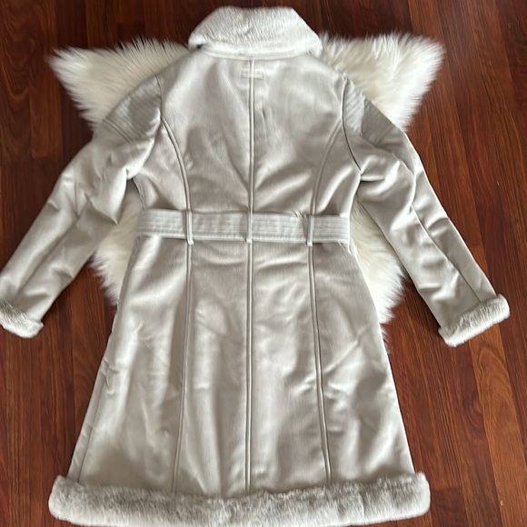 Karen Millen long line shearling coat - Picture 14 of 16